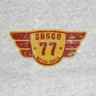 GasGo Retro Badge Logo T-Shirt